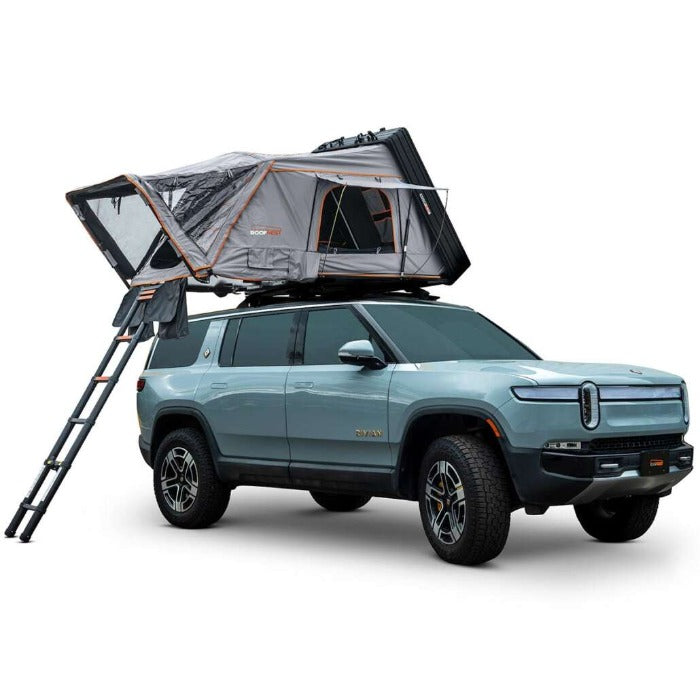 Roofnest Condor Overland 2 rooftop tent on Rivian