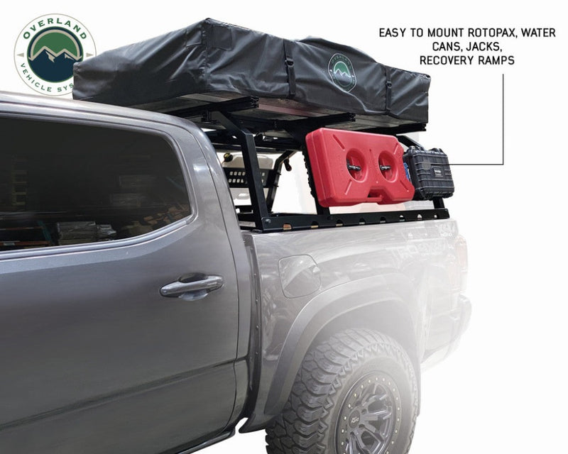 Overland Vehicle Systems Discovery Bed Rack mounting gear