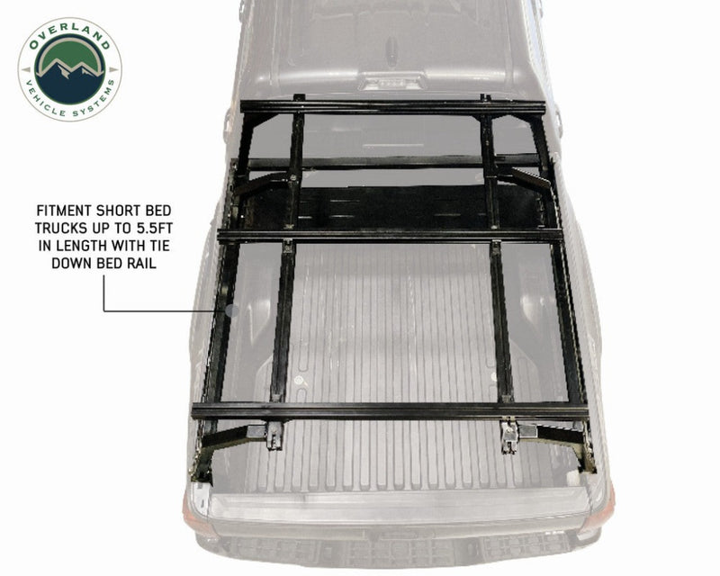 Overland Vehicle Systems Discovery Bed Rack top view
