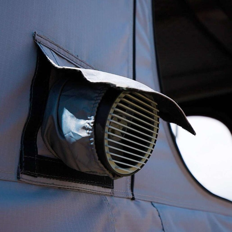 Roofnest Sparrow 2 Series Roof Top Tents HVAC port up close