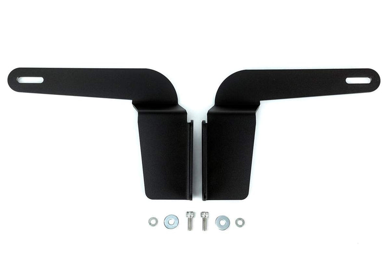 2003-2009 TOYOTA 4RUNNER 32" LOWER BUMPER HIDDEN LED LIGHT BAR BRACKETS KIT  Cali Raised LED