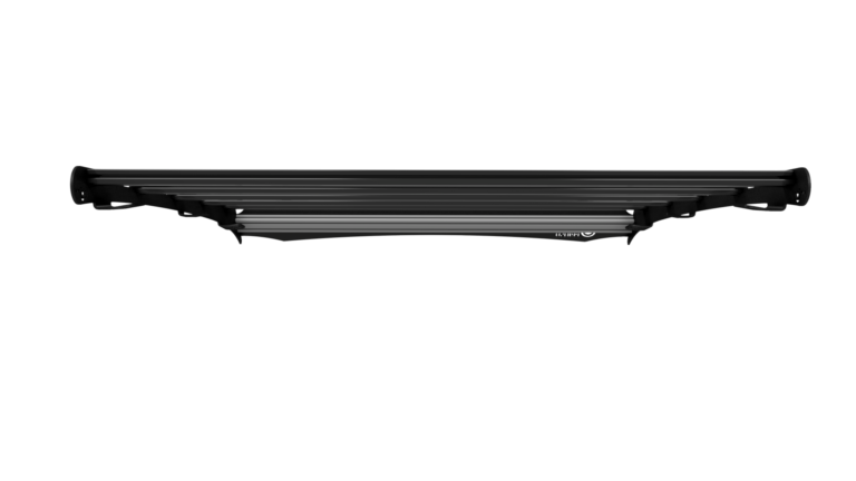 Prinsu 1st Gen Tundra Access Cab Roof Rack Back View of Crossbars
