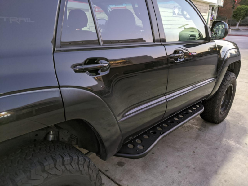 Cali Raise LED 2003-2009 TOYOTA 4RUNNER STEP EDITION BOLT ON ROCK SLIDERS