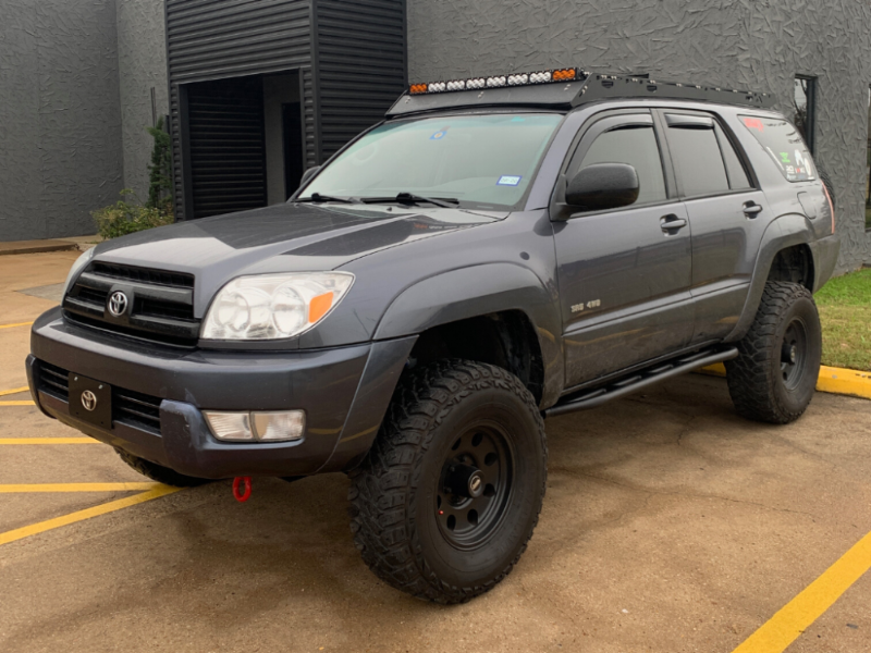 Cali Raise LED 2003-2009 TOYOTA 4RUNNER TRAIL EDITION BOLT ON ROCK SLIDERS