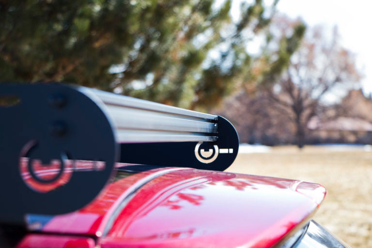 Prinsu 4th Gen Subaru Outback Roof Rack crossbar closeup