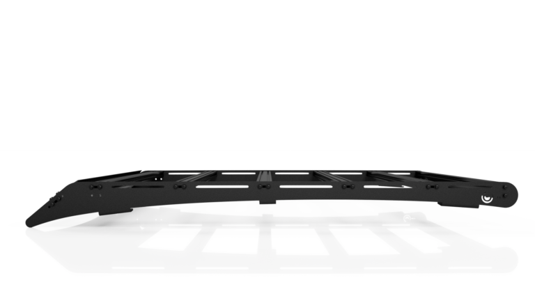 Prinsu Ford Ranger Supercrew Roof Rack Side View with White Background