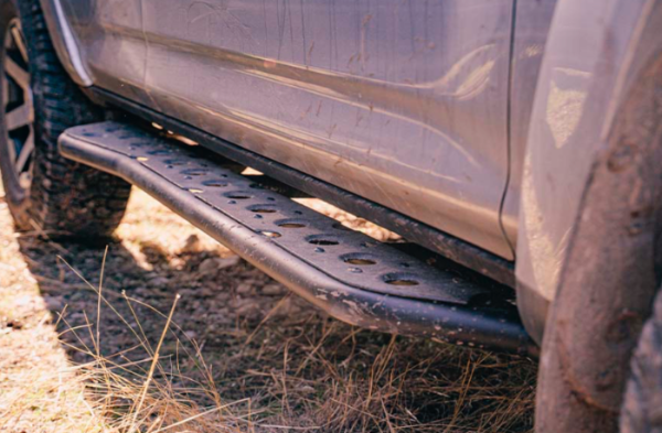 2005-2022 TOYOTA TACOMA STEP EDITION ROCK SLIDERS Cali Raised LED