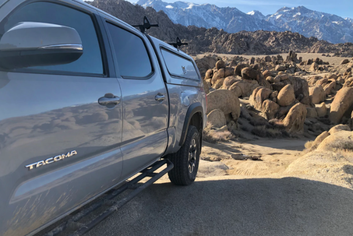 2005-2022 TOYOTA TACOMA STEP EDITION ROCK SLIDERS Cali Raised LED