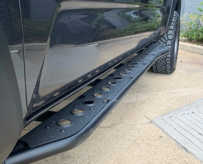 2005-2022 TOYOTA TACOMA STEP EDITION ROCK SLIDERS Cali Raised LED