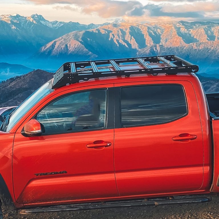 Prinsu Tacoma Double Cab Roof Rack side rails