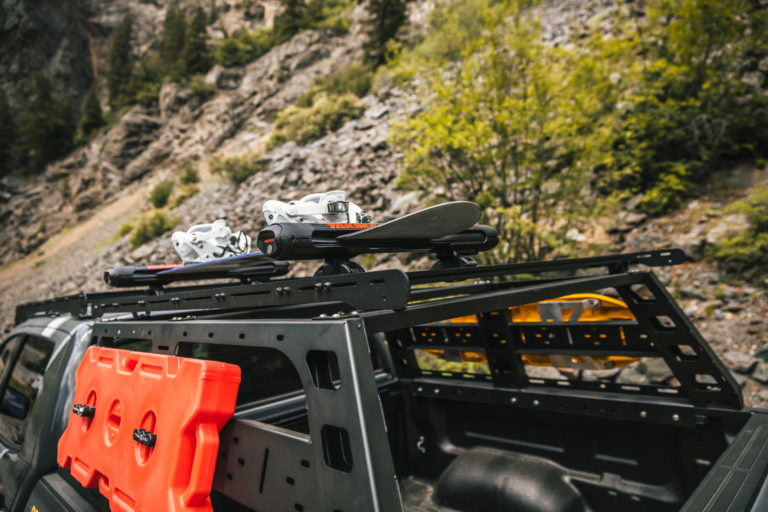 CBI Tundra Bed Rack Roof Rack Height Back View