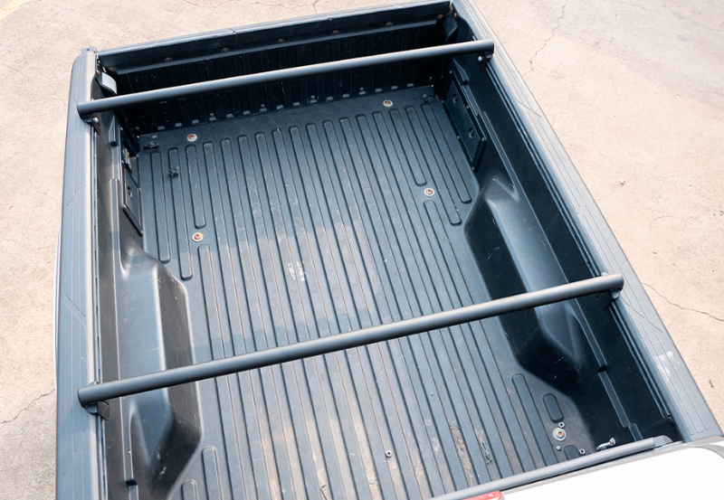 2005-2022  Calli Raise LED Flat overland bed bars on a Tacoma