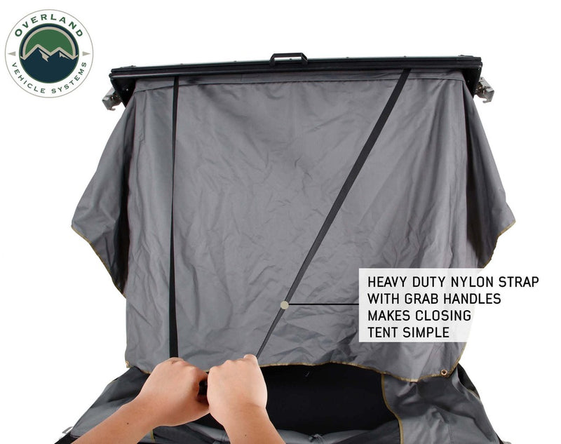 overland vehicle systems mamba roof top tent nylon strap