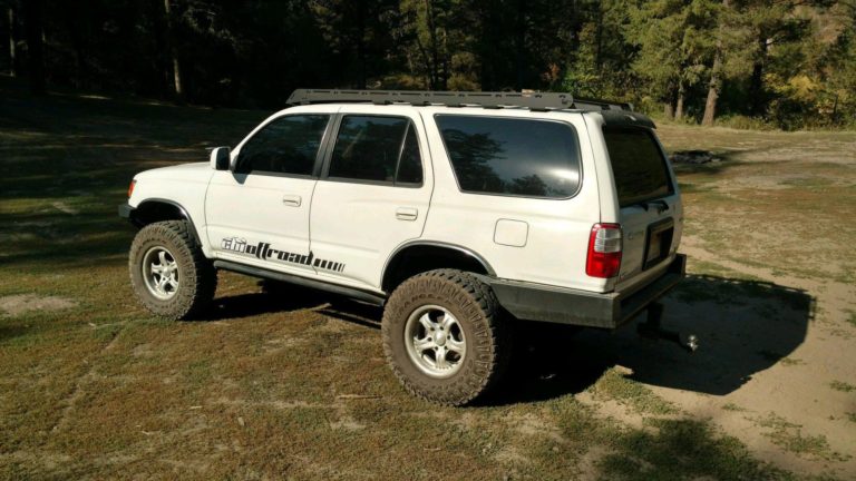 Prinsu 3rd Gen 4runner Roof Rack Side Rails Far View