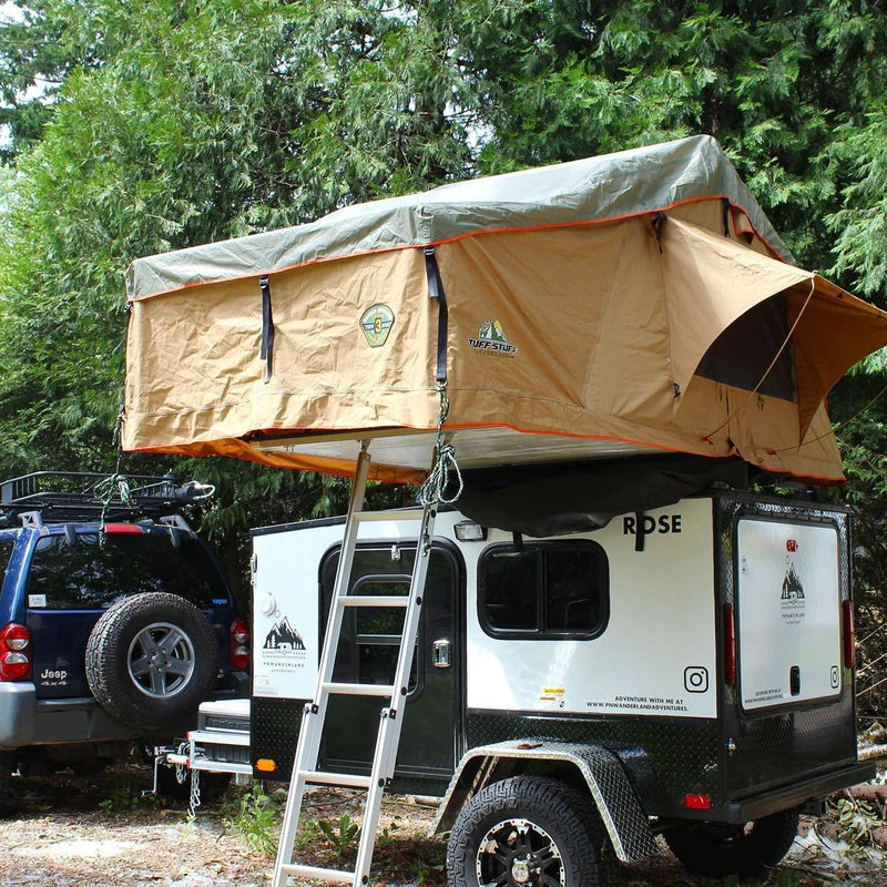 Tuff Stuff Ranger on a tribe trailer