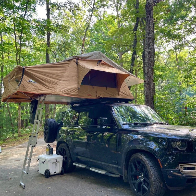 Tuff Stuff Overland Ranger on a black SUV