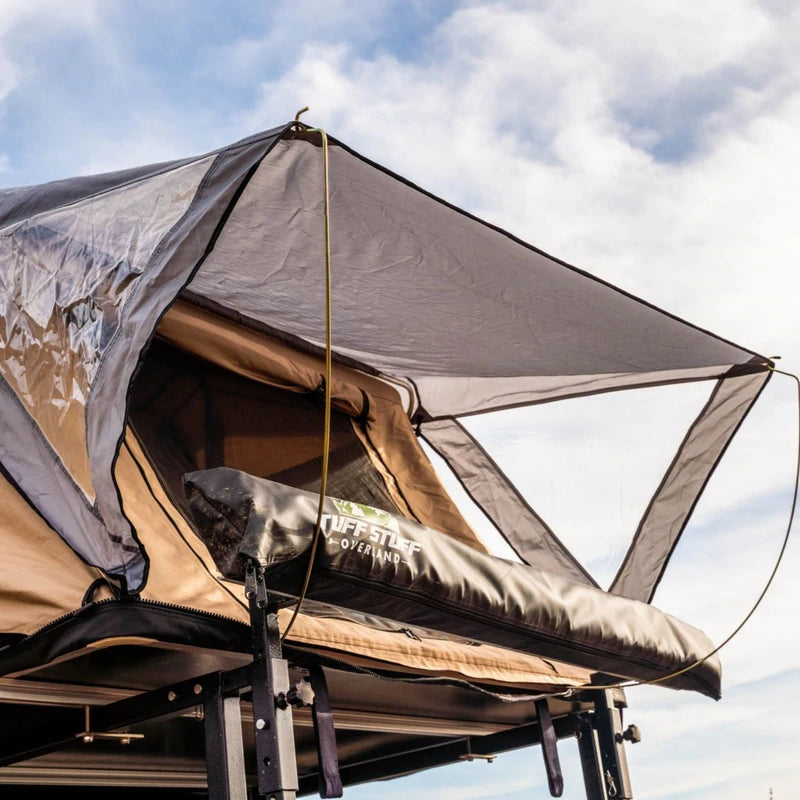 Tuff Stuff Trailhead Roof Top Tent Rainfly closeup