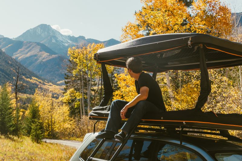 Overland Junction Golden Roof Top Tent