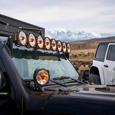 kc hilites gravity® titan™ led light bar 5 lights 