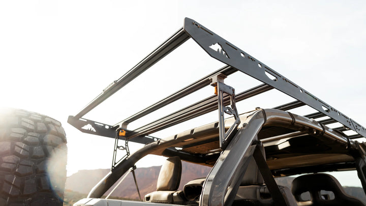 Adventure gear Jeep roof rack