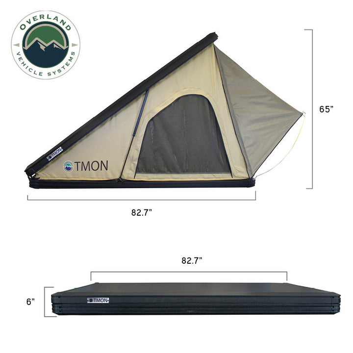 Overland Junction Overland Vehicle Systems LD TMON Hard Shell Roof Top Tent