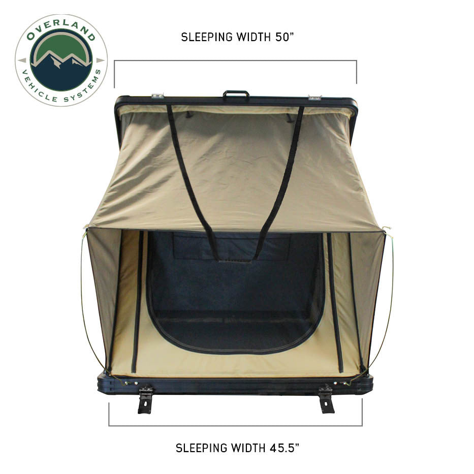 LD TMON rooftop tent closed on SUV