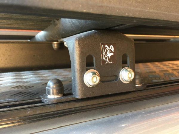 Roof tent support rack
