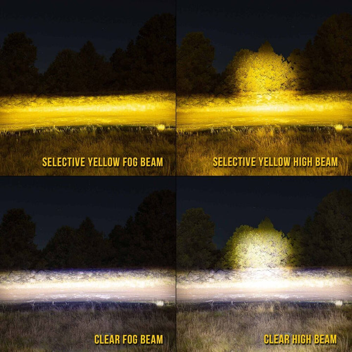 Dual mode SAE fog lights