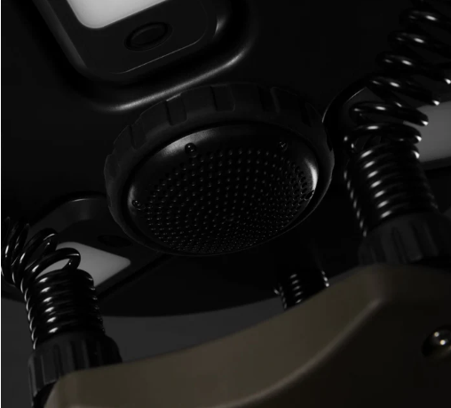 Camping with speaker light