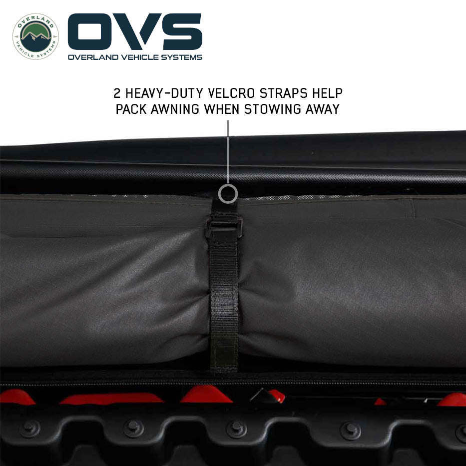 OVS 315 awning in rainy weather shelter