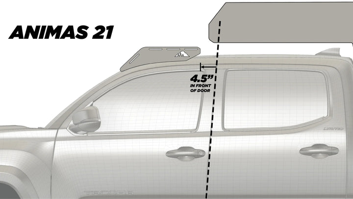 Overlanding roof rack Sherpa Animas