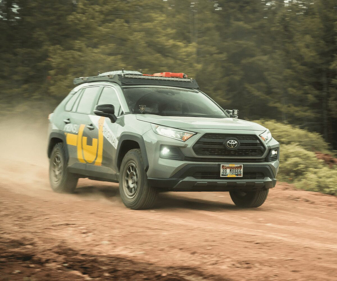 Rugged Toyota RAV4 roof rack