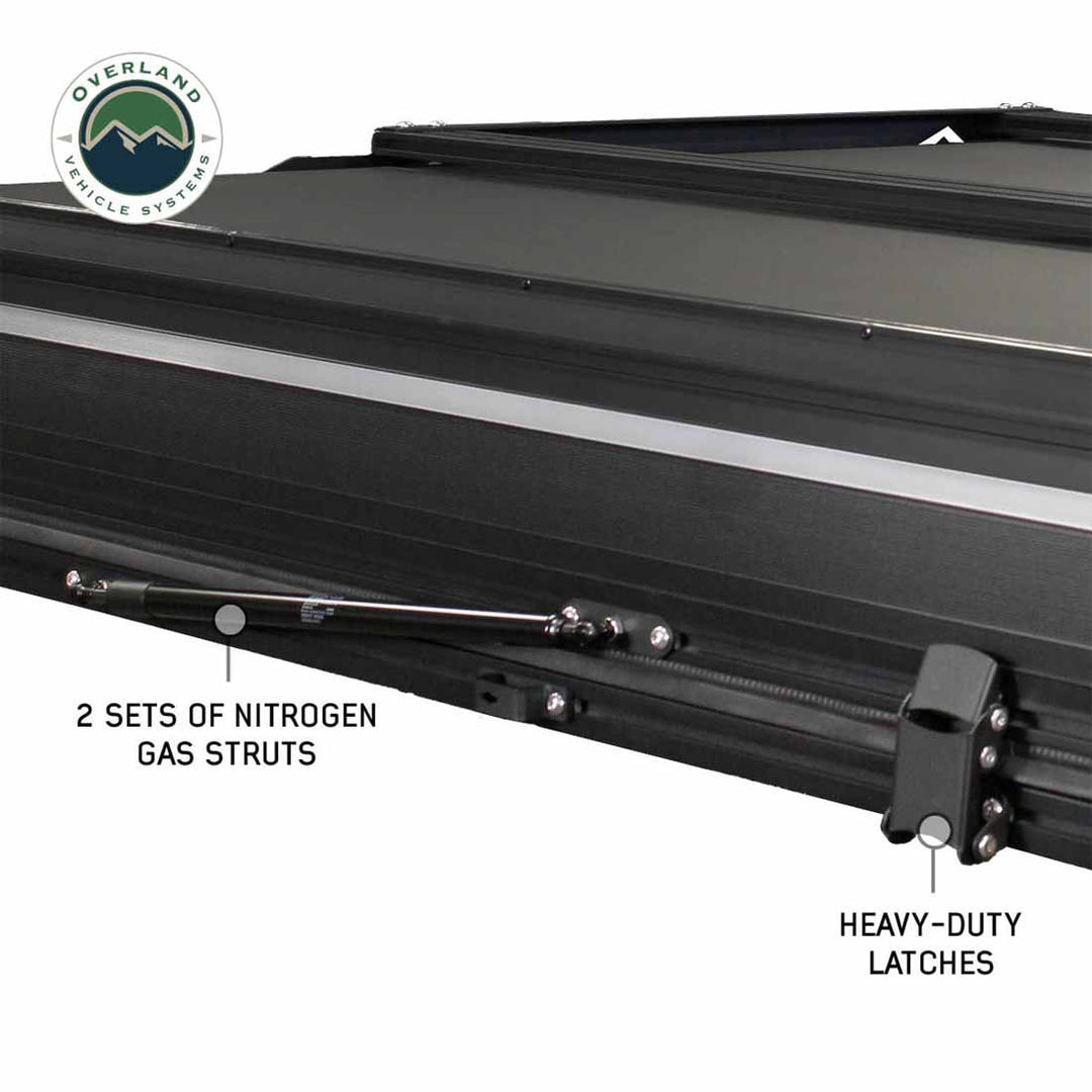 rooftop tent with durable aluminum frame