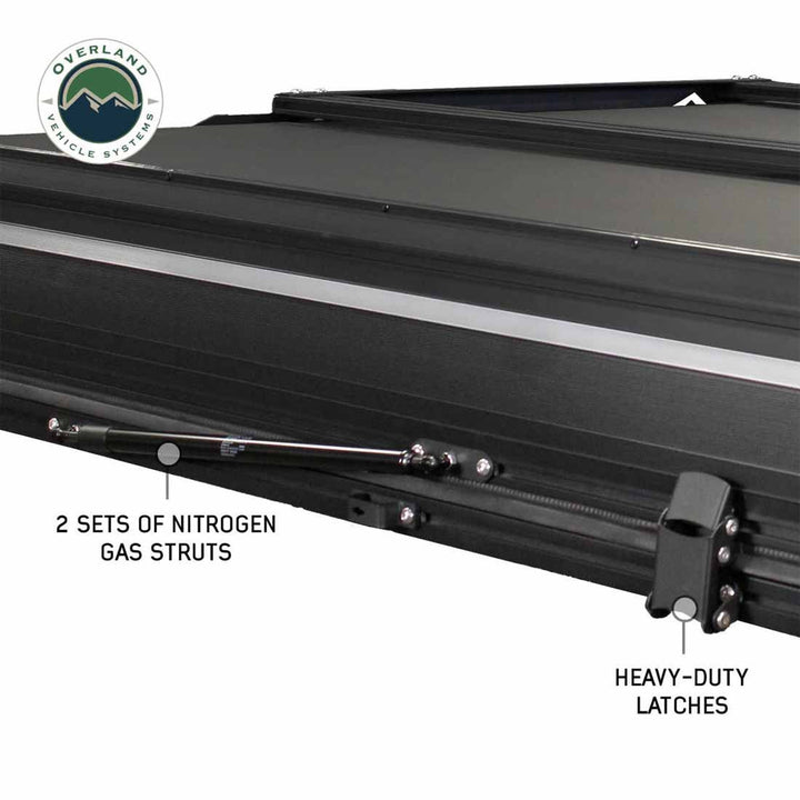 rooftop tent with durable aluminum frame