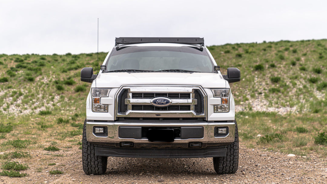 Rugged Ford F150 roof rack design