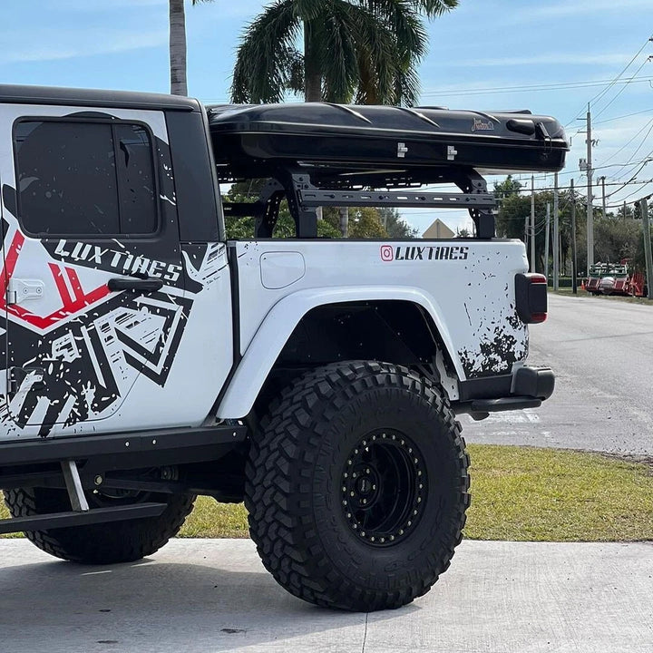 Off-road bed rack upgrade