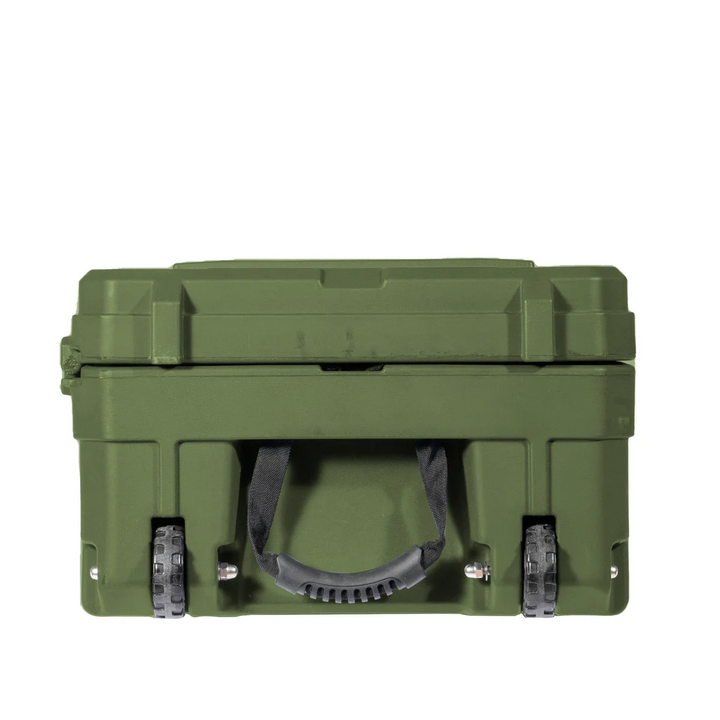 trail-ready rolling storage box