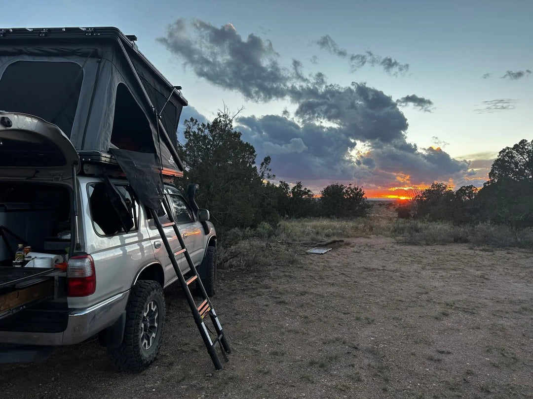 Outdoor gear rooftop shelter