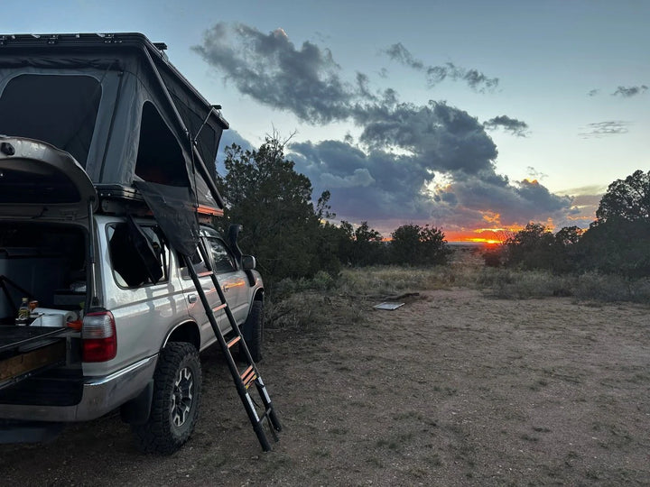 Outdoor gear rooftop shelter