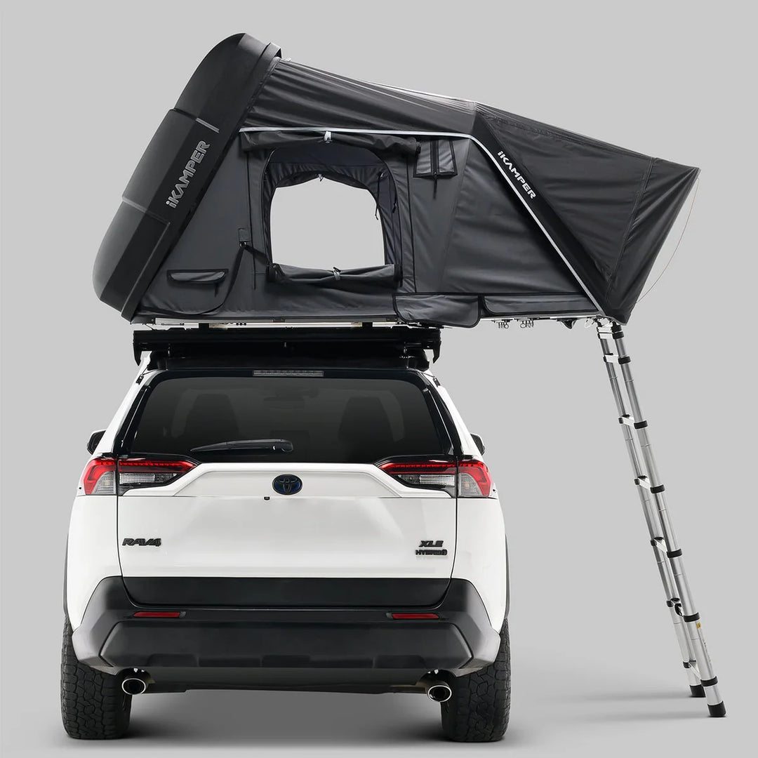Weatherproof rooftop tent for trucks