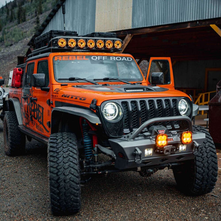 KC HiLiTES Gravity Titan LED bar trail illumination