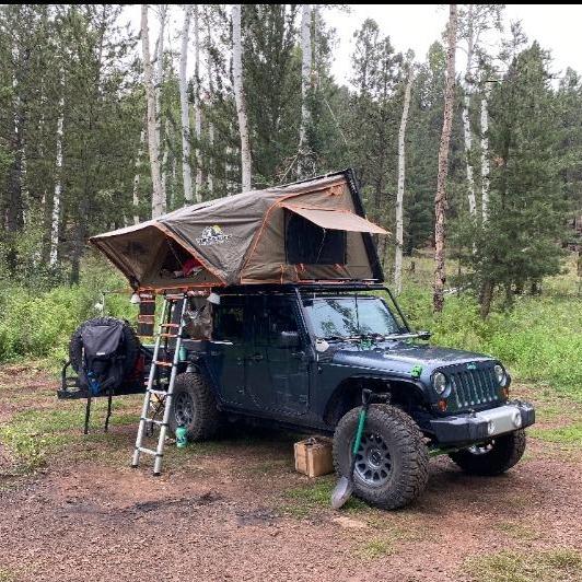 Tuff Stuff Stealth tent top view
