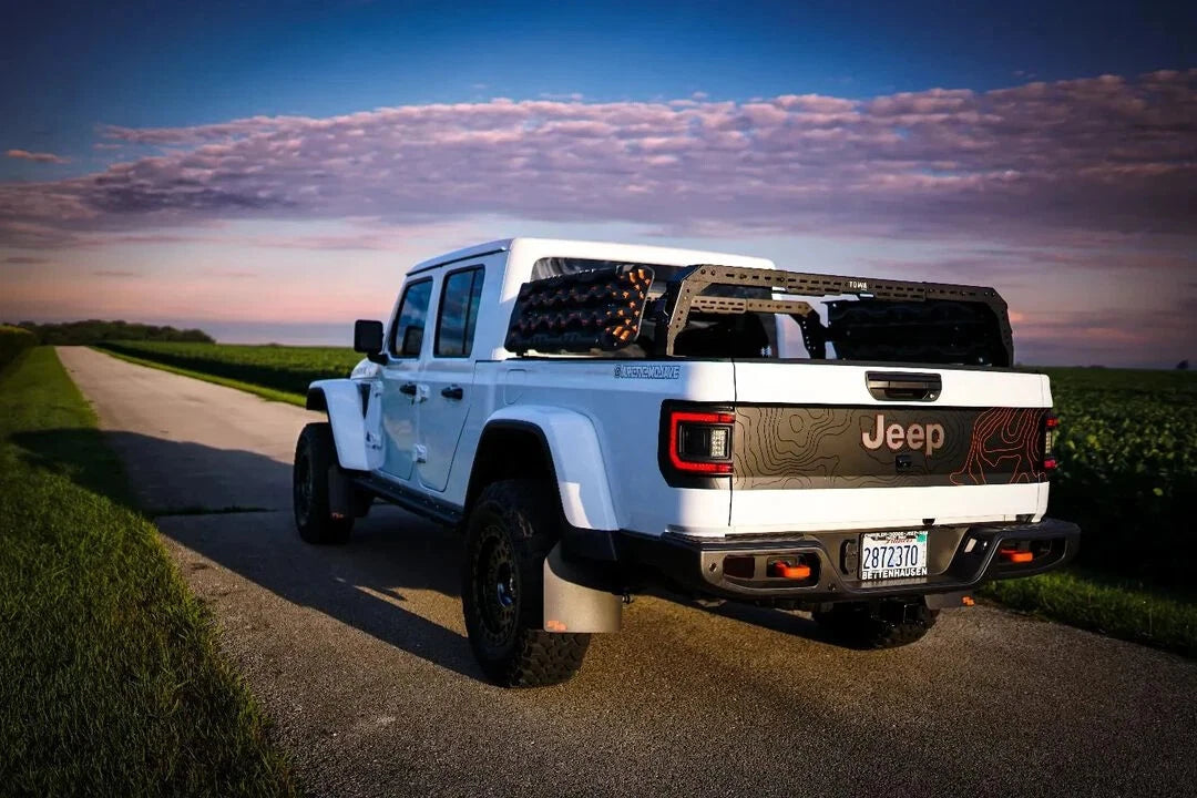 Adventure ready truck rack