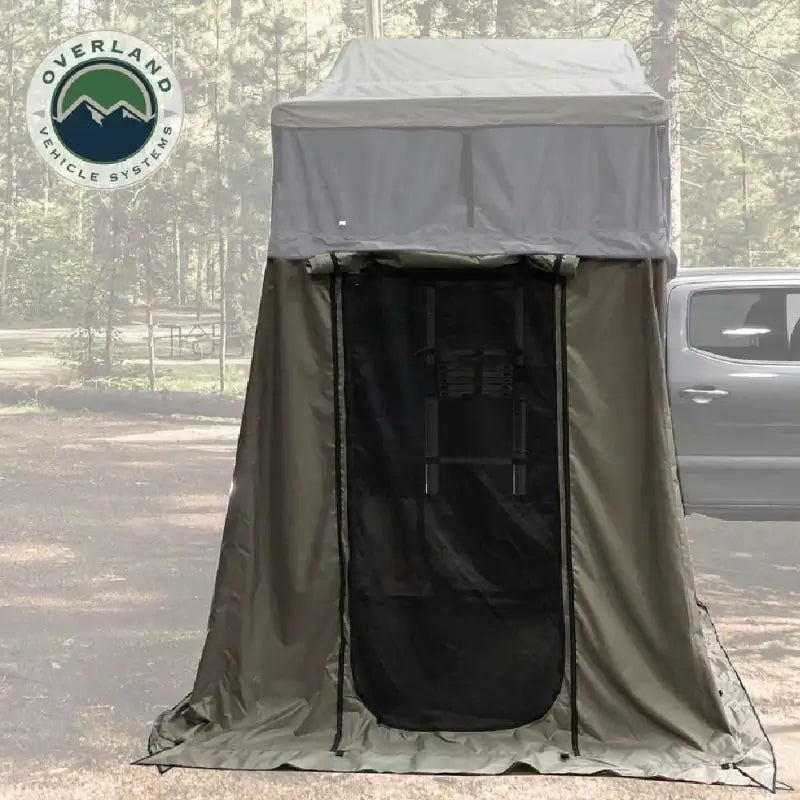 Overland Vehicle Systems Nomadic 2 Extended Roof Top Tent - Annex side