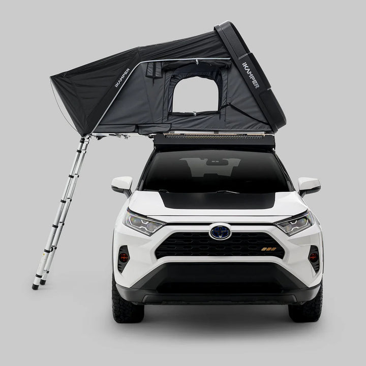 Durable rooftop tent hard shell case