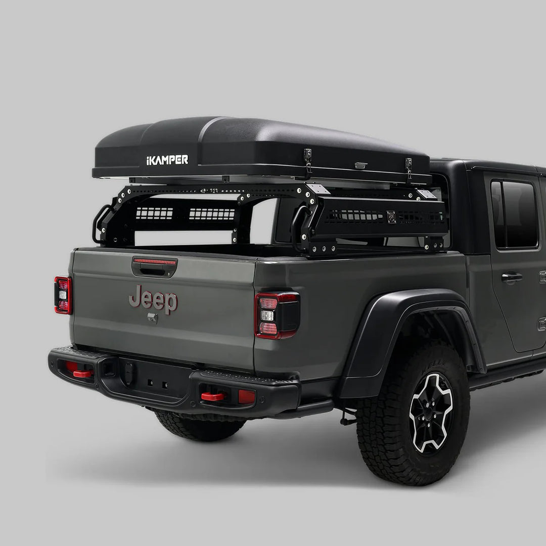 Durable rooftop tent hard shell case