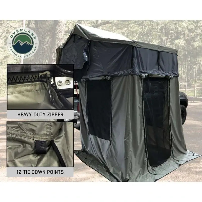 Overland Vehicle Systems Nomadic 2 Extended Roof Top Tent - Annex Details