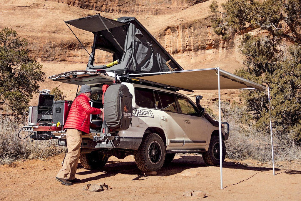 Stealth roof top tent system