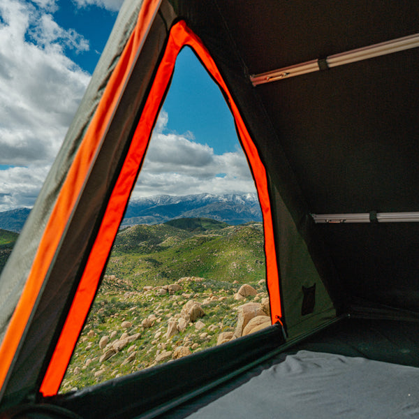 Packout roof top tent system