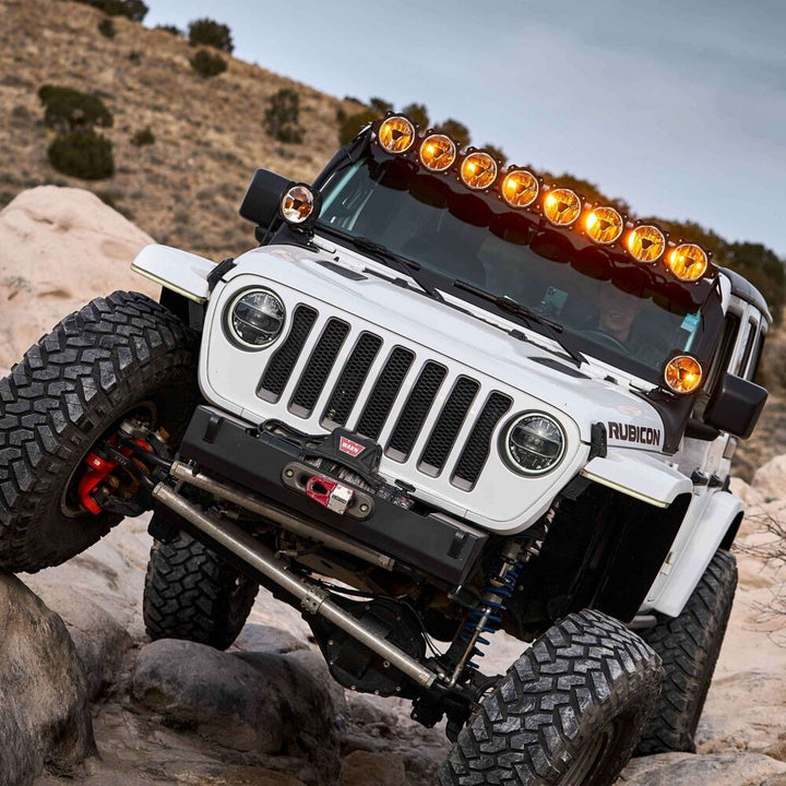 KC HiLiTES Gravity Titan LED bar off-road setup